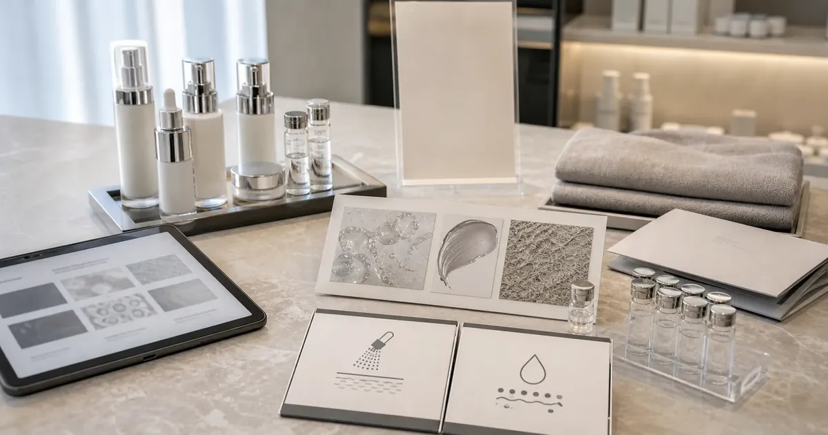 Clinical-Sounding Skincare Claims Pressure Facial Menus