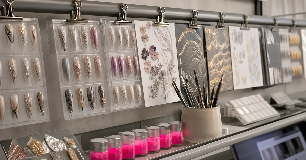 Fan Nail Art Puts Salon Menus on a Faster Trend Clock